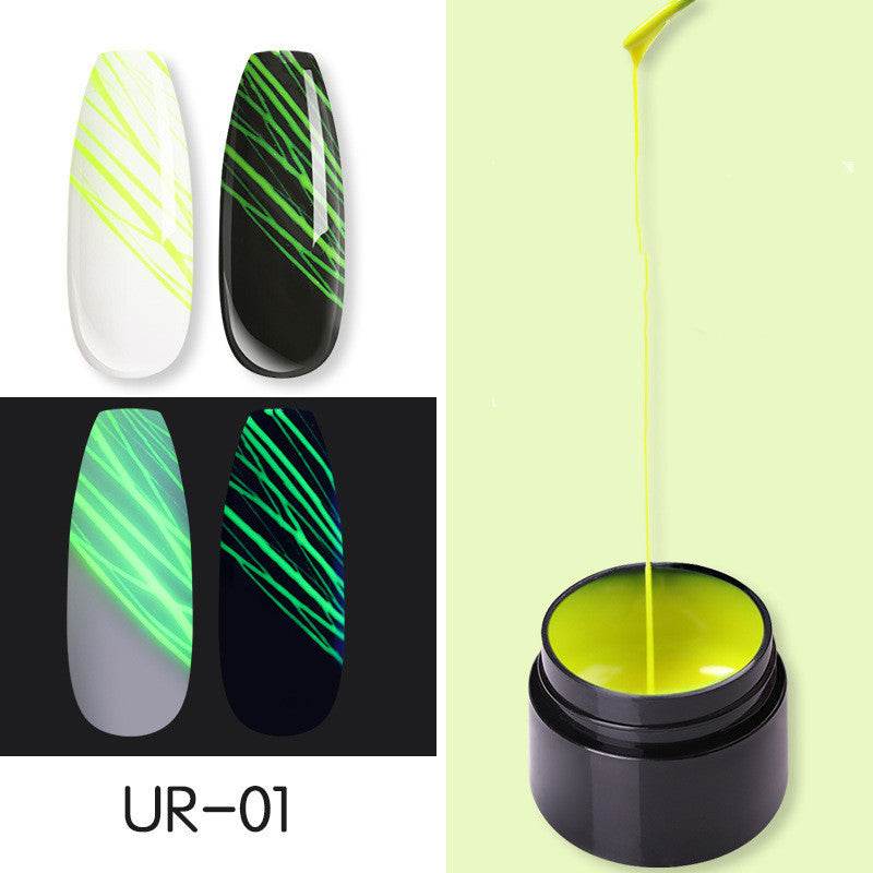 Luminous Nail Art Spider Nail Gel UV Nail Polish – Creative Nail Art - Pasha