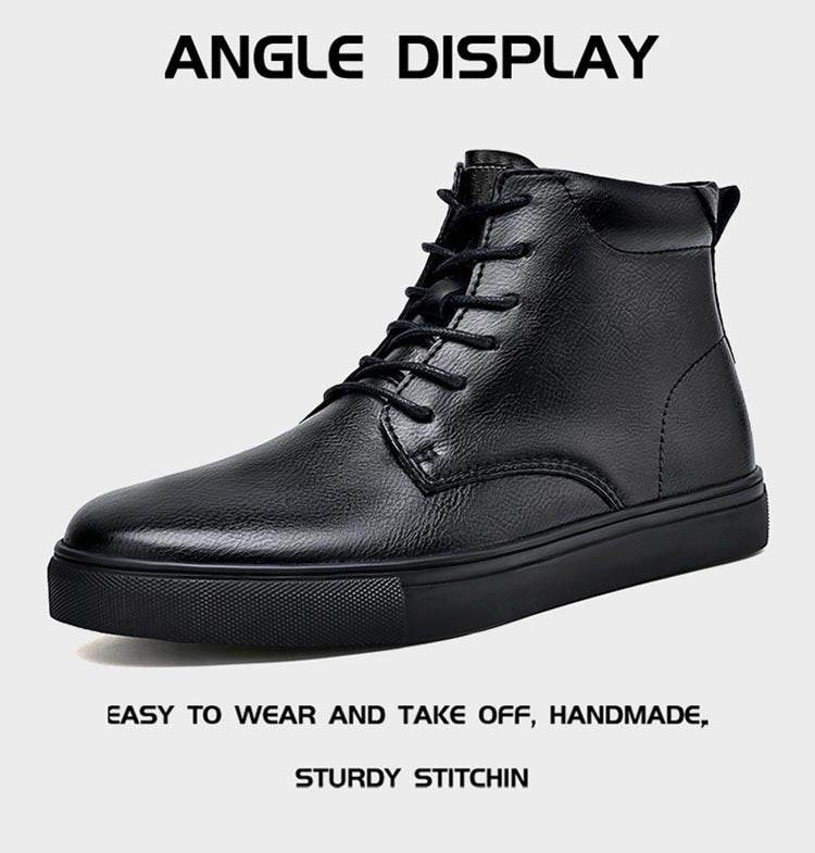 Men's Extended Size High Top Sneakers – Comfortable Fit - Pasha