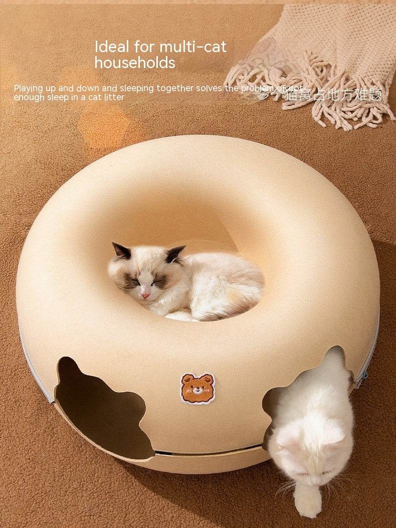 Felt Cat Bed – Cozy & Animal-Shaped Design - Pasha