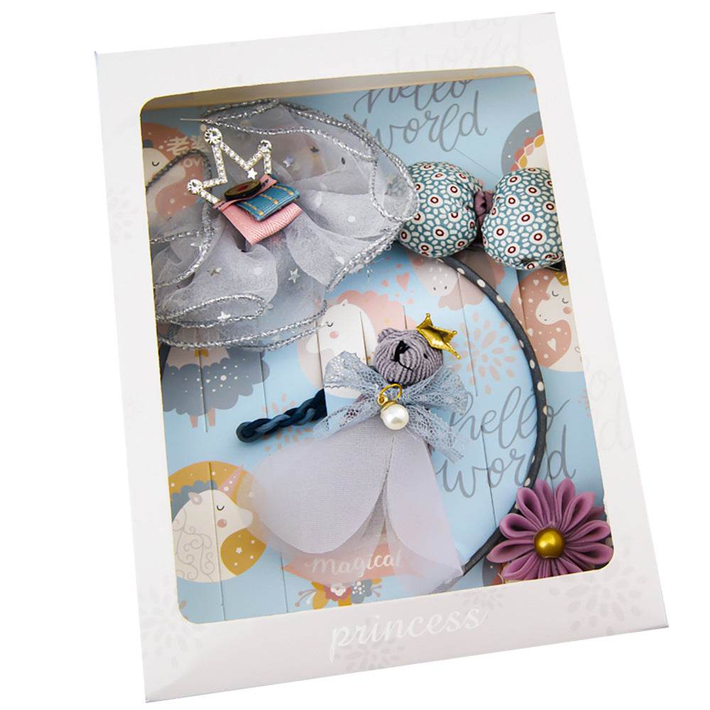 Kid´s Hair Accessories-Handcrafted Hair Accessories Set - Pasha