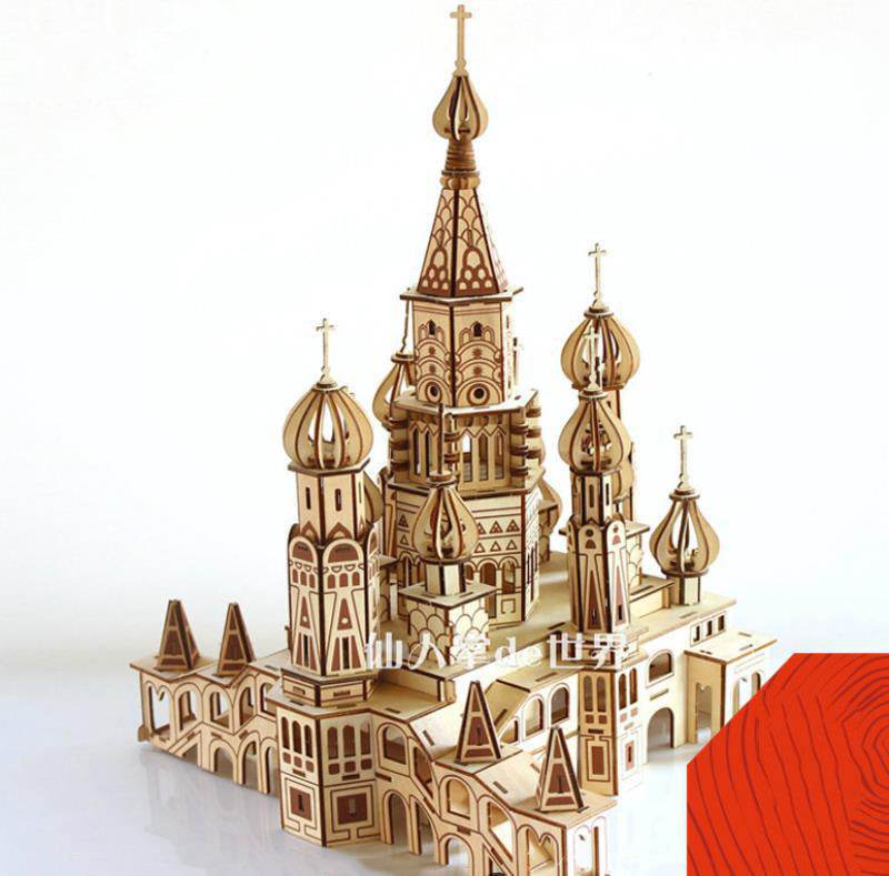 Decoration 3D DIY wooden puzzle -unique puzzles - Pasha