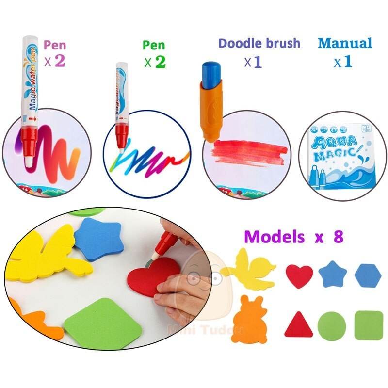 Magic Water Paint Pen-Creative Art Toy for Kids - Pasha
