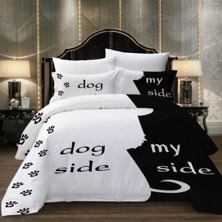 Geometric Quilted Bedding Set – Soft & Stylish - Pasha