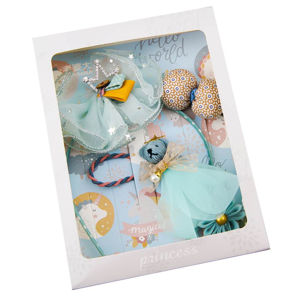 Kid´s Hair Accessories-Handcrafted Hair Accessories Set - Pasha