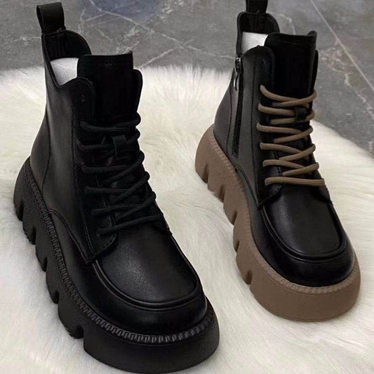Retro Casual Platform Women´s Martin Boots - Pasha