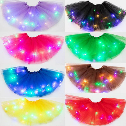 Enchanting Luminous Skirt for Girls – Sporty and Stylish - Pasha
