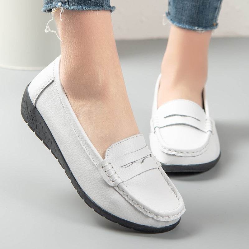 Casual Flat Heel Shoe-Nurse Shoe - Pasha