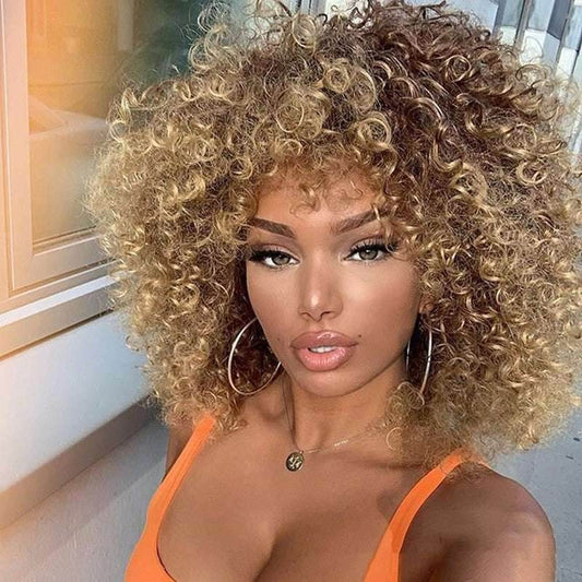 Afro Curly Wig – Premium & Customizable - Pasha