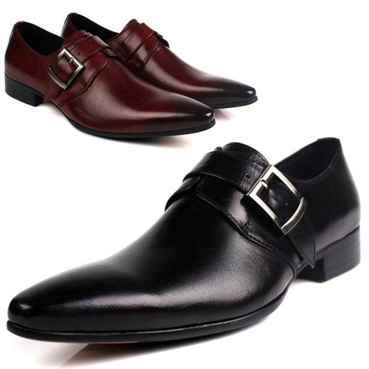 New Men's Business Suits Pointed Toe Shoes - Pasha