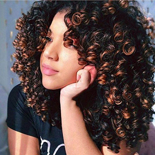 High Temperature 16 Inch Silk Synthetic Wig – Heat-Resistant, Full Mechanical Manufacturing, Comfortable Fit - Pasha