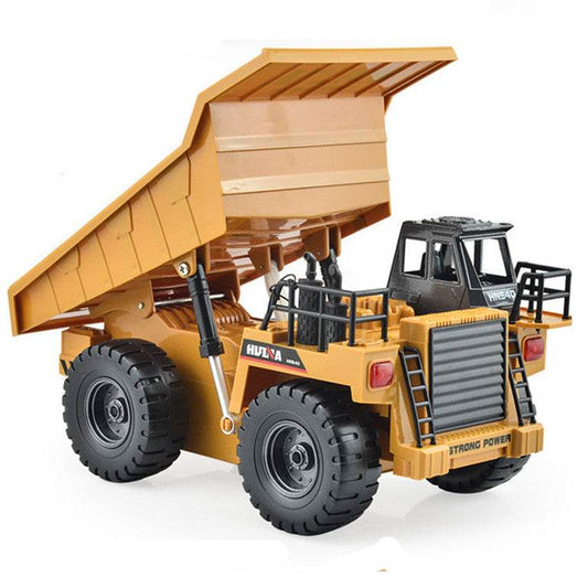 Dump Truck Toy-Remote Control Alloy Version - Pasha