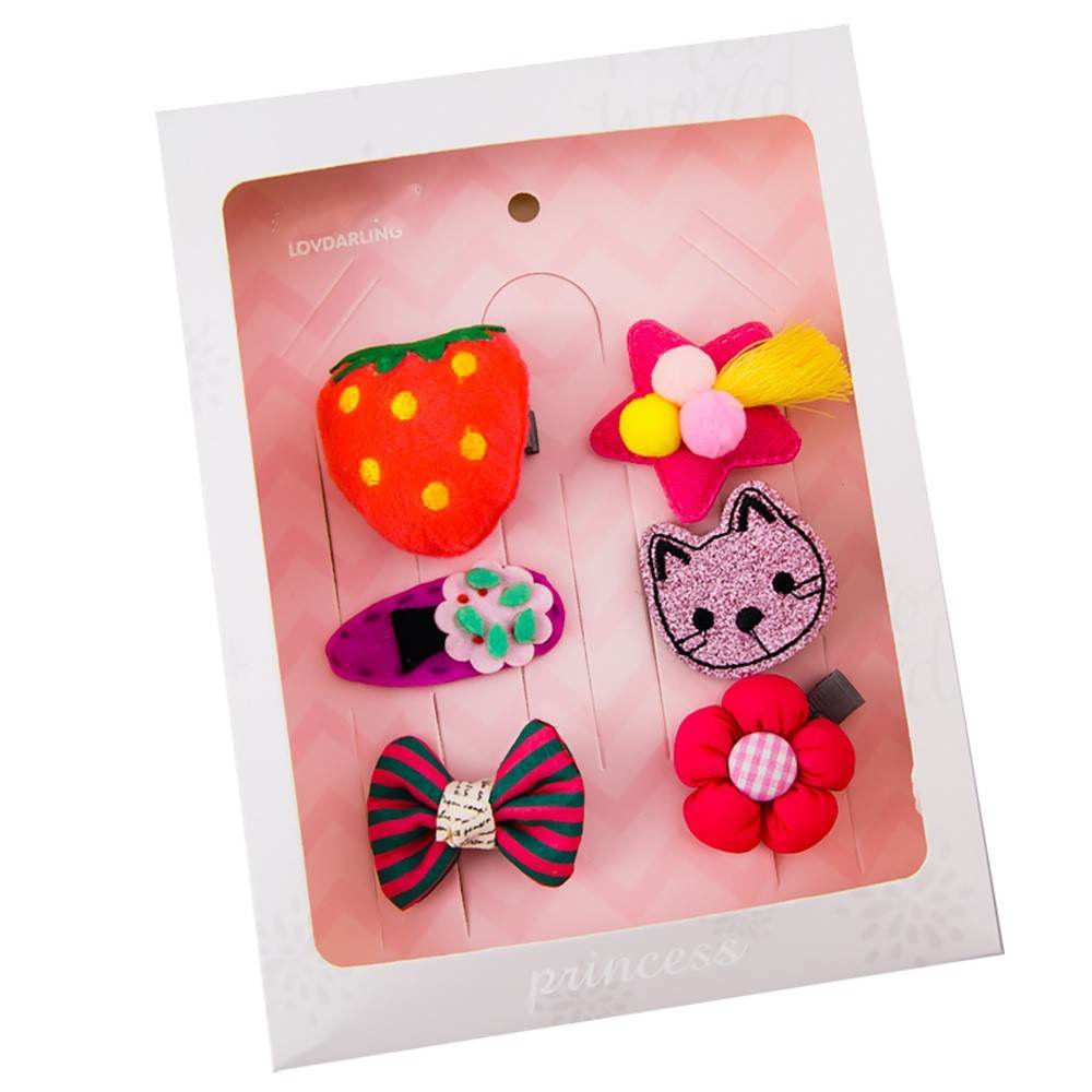 Kid´s Hair Accessories-Handcrafted Hair Accessories Set - Pasha