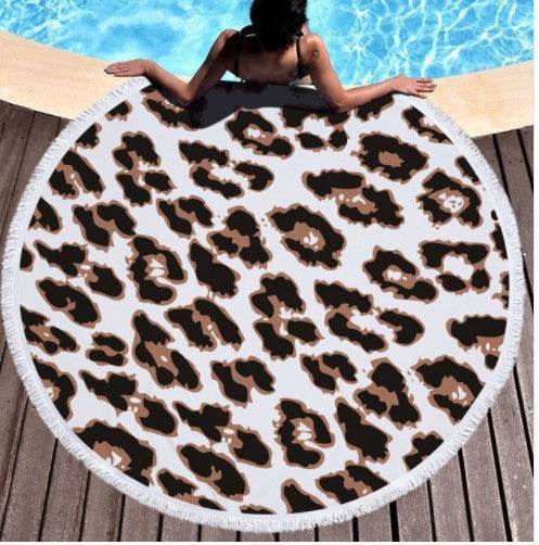 Round Beach Towel – Soft & Printed Designs - Pasha