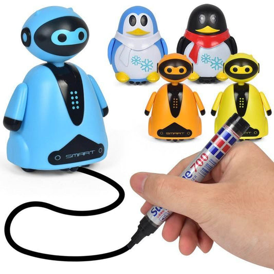 Line Magic Pet Toy Robot-Optical Sensor Follow Line Robot - Pasha