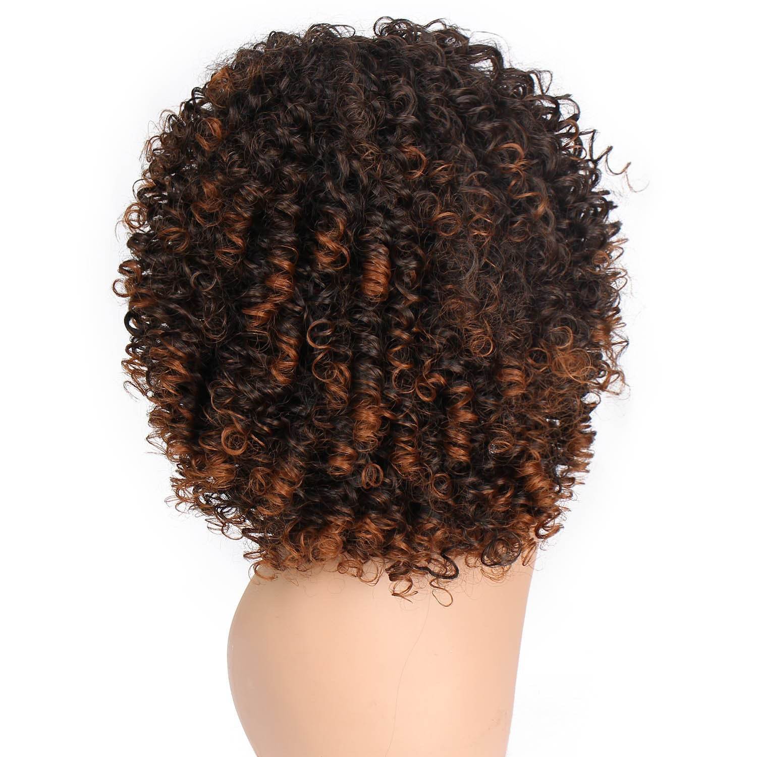 High Temperature 16 Inch Silk Synthetic Wig – Heat-Resistant, Full Mechanical Manufacturing, Comfortable Fit - Pasha