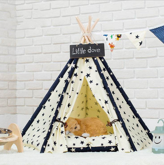 Portable Washable Pet Tent Dog Bed & Cat Toy House – the perfect solution for pet - Pasha