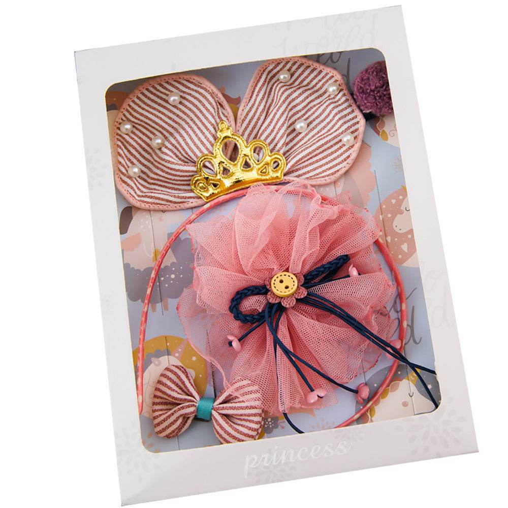 Kid´s Hair Accessories-Handcrafted Hair Accessories Set - Pasha