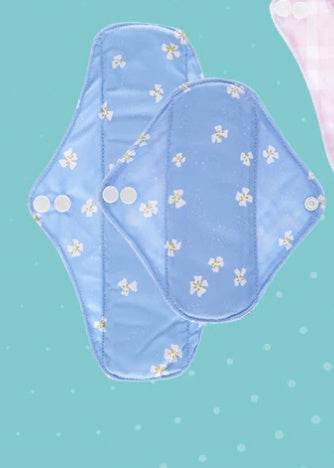 Washable Bamboo Charcoal Fiber Pantyliners – Eco-Friendly and Comfortable Sanitary Pads for Women - Pasha