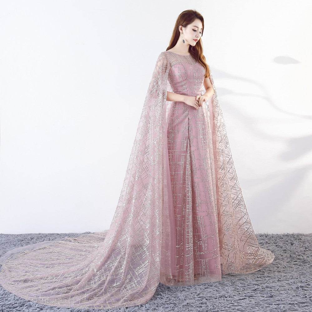Elegant Sequin Mesh Dress – Long & Classic Style - Pasha