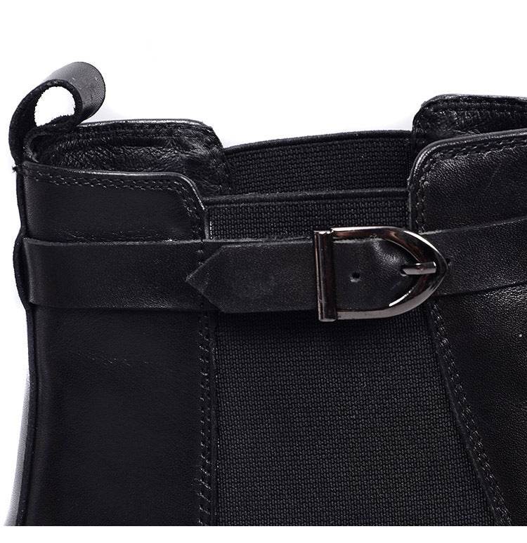 Leather Cowboy Boots – Classic Martin Style - Pasha