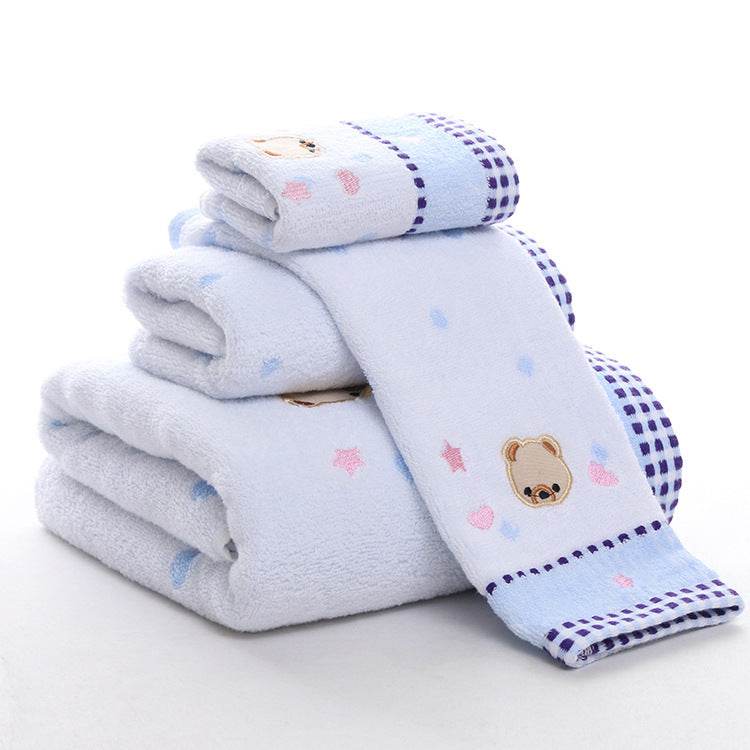 Kids' Cartoon Towel – Soft & Quick-Drying - Pasha