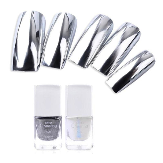 Mirror Nail Polish – High-Gloss, Long-Lasting Nail Polish for Perfect Shine, Available in Trendy Colors - Pasha