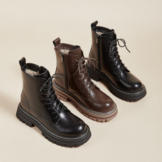 Women´s Ankle Boots-Retro British Style