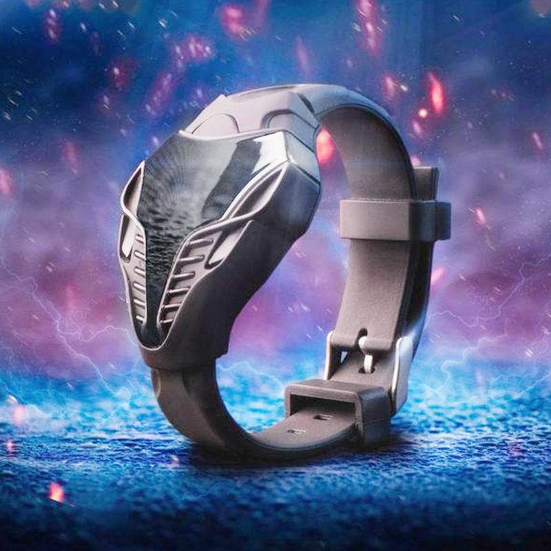 Trendy Heart-Shaped LED Watch – Waterproof Silicone Sports Watch for Students and Active Lifestyles - Pasha