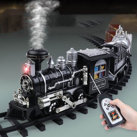 Smoking Train Electric Toy-Interactive train toy - Pasha