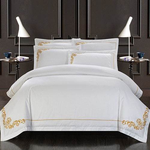 Cotton Bedding Set – Elegant 4-Piece Suite - Pasha