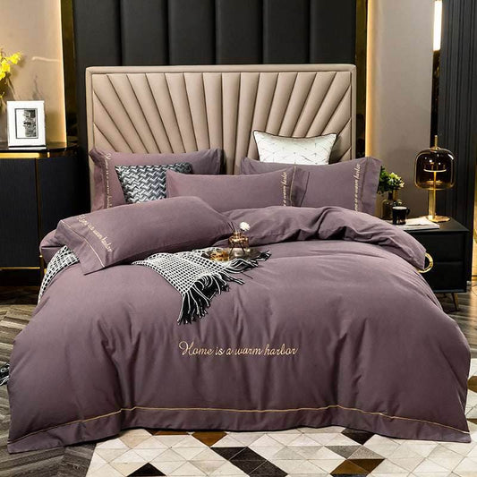 Personalized Cotton Bedding Set – Luxurious & Brushed - Pasha
