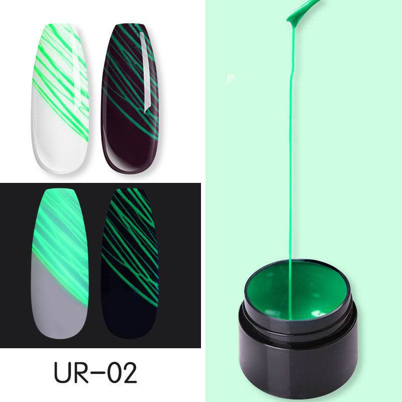 Luminous Nail Art Spider Nail Gel UV Nail Polish – Creative Nail Art - Pasha