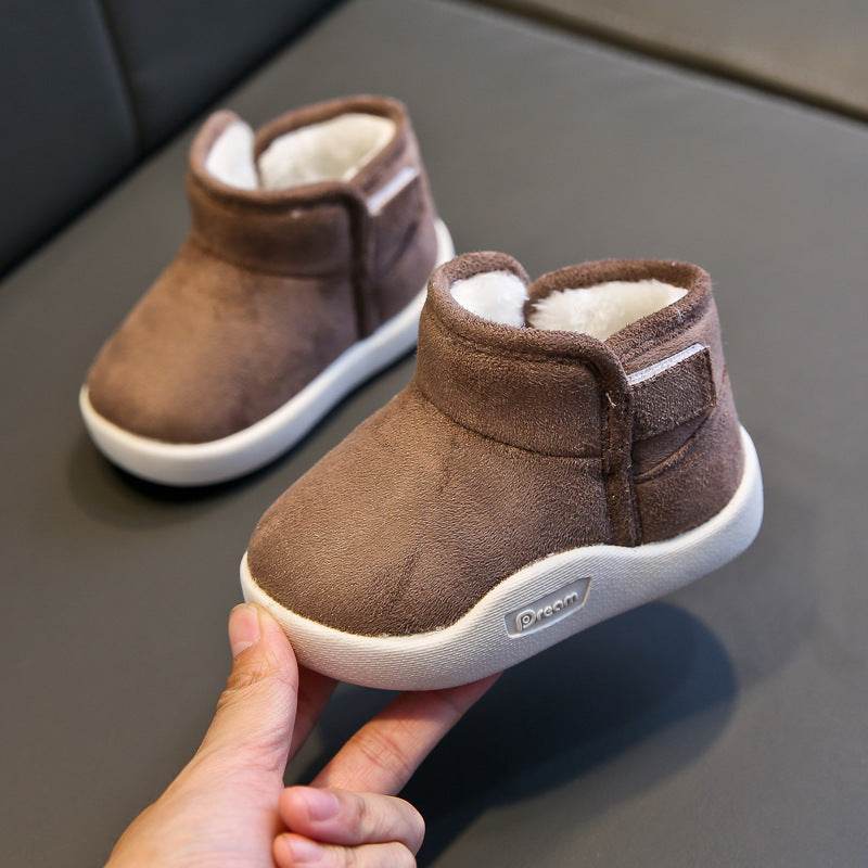 Plus Velvet Baby Toddler Shoes - Pasha