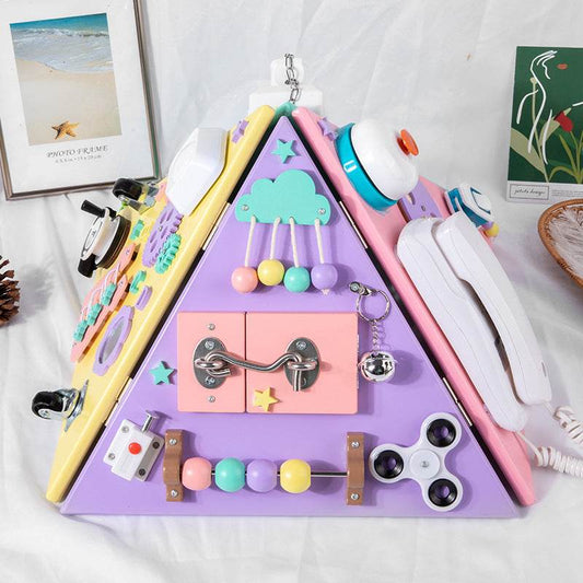 Busy Board-Pyramid educational toy - Pasha