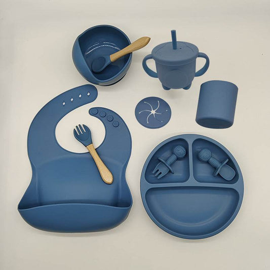 Silicone Baby Feeding Set – Safe & Dishwasher Safe - Pasha