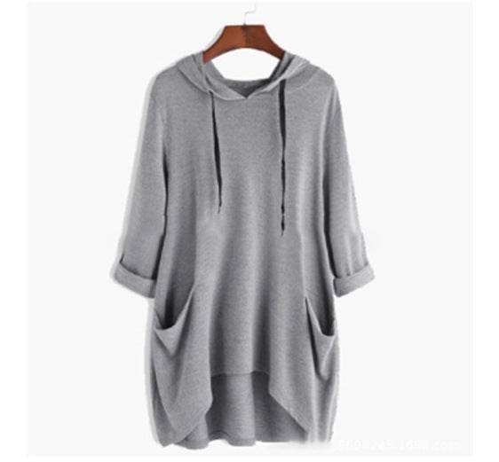 Cashmere Hoodie T-Shirt - comfort and elegance - Pasha