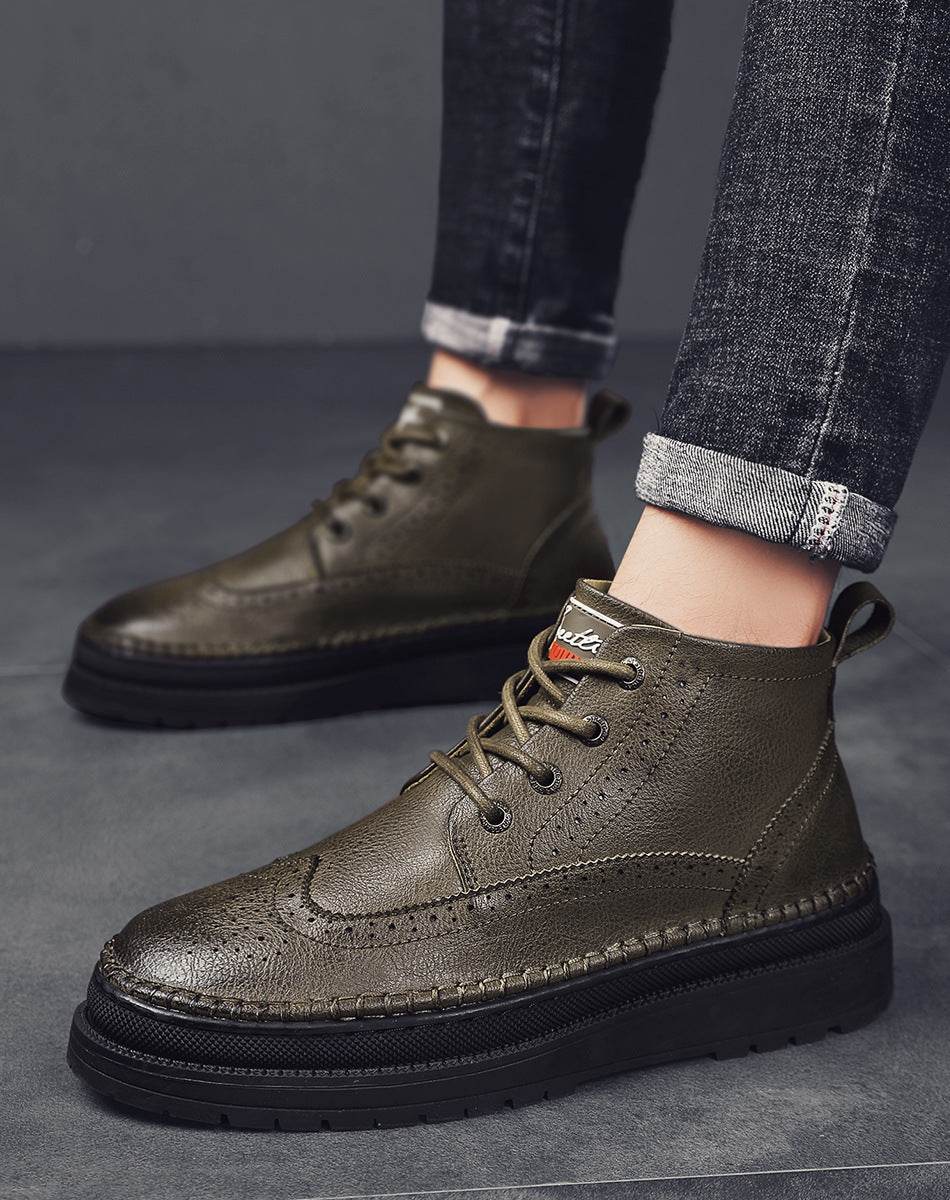 Men's British Style Boots – Classic Martin Look - Pasha