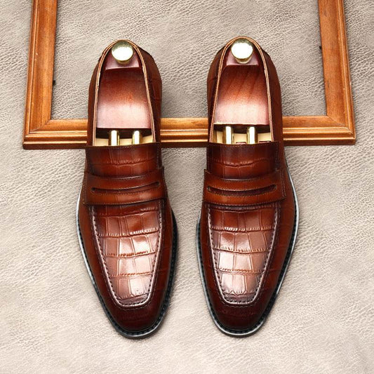 Men´s Business Shoe-Genuine Leather Shoe - Pasha