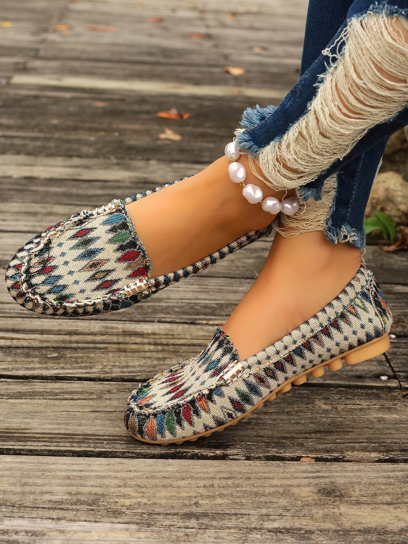 Women´s Flat Round Toe Shoes - Pasha