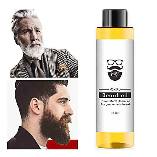 Mokeru Beard Care Oil – 30 ml for Healthy and Shiny Beard Growth - Pasha