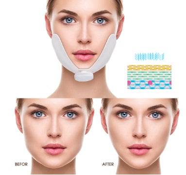 V-Form Face Lifting Device for Women – EMS Facial Treatment for Youthful Contours - Pasha