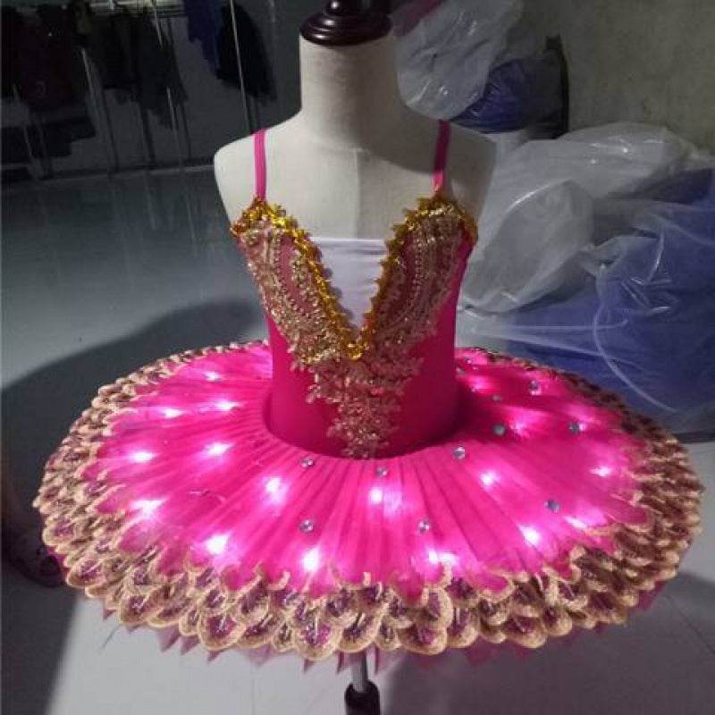 Luminous Tutu Kids Ballet Costume – Fluorescent Ballet Costumes for Girls - Pasha