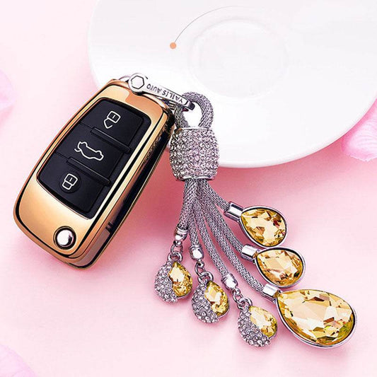 Goddess of Tears Car Key Set – TPU Key Case for Scratch and Impact Protection in 5 Colors - Pasha