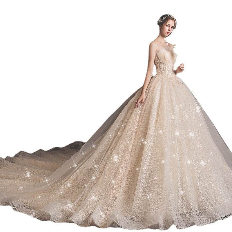 Whimsical Ethereal Wedding Dress – Graceful & Dreamy - Pasha
