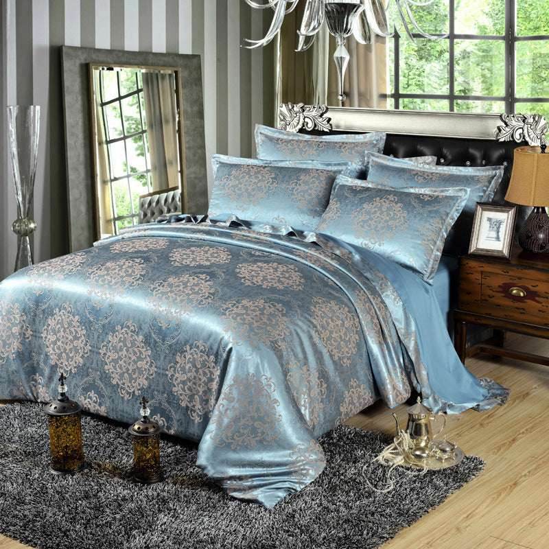Cotton Satin Bedding Set – Luxurious & Soft - Pasha