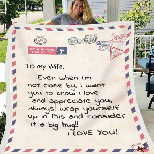 Inspirational Fleece Blanket - Pasha