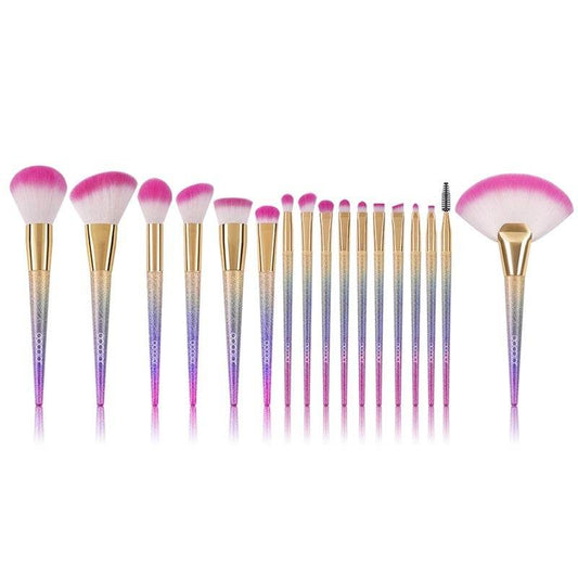 High-Quality Makeup Brush Set – Luxurious Handcrafted Brushes with Fine Fiber Bristles - Pasha