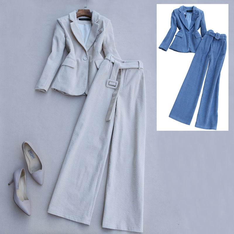 Retro Fall and Winter Two piece Suit-Stylish and Comfortable - Pasha