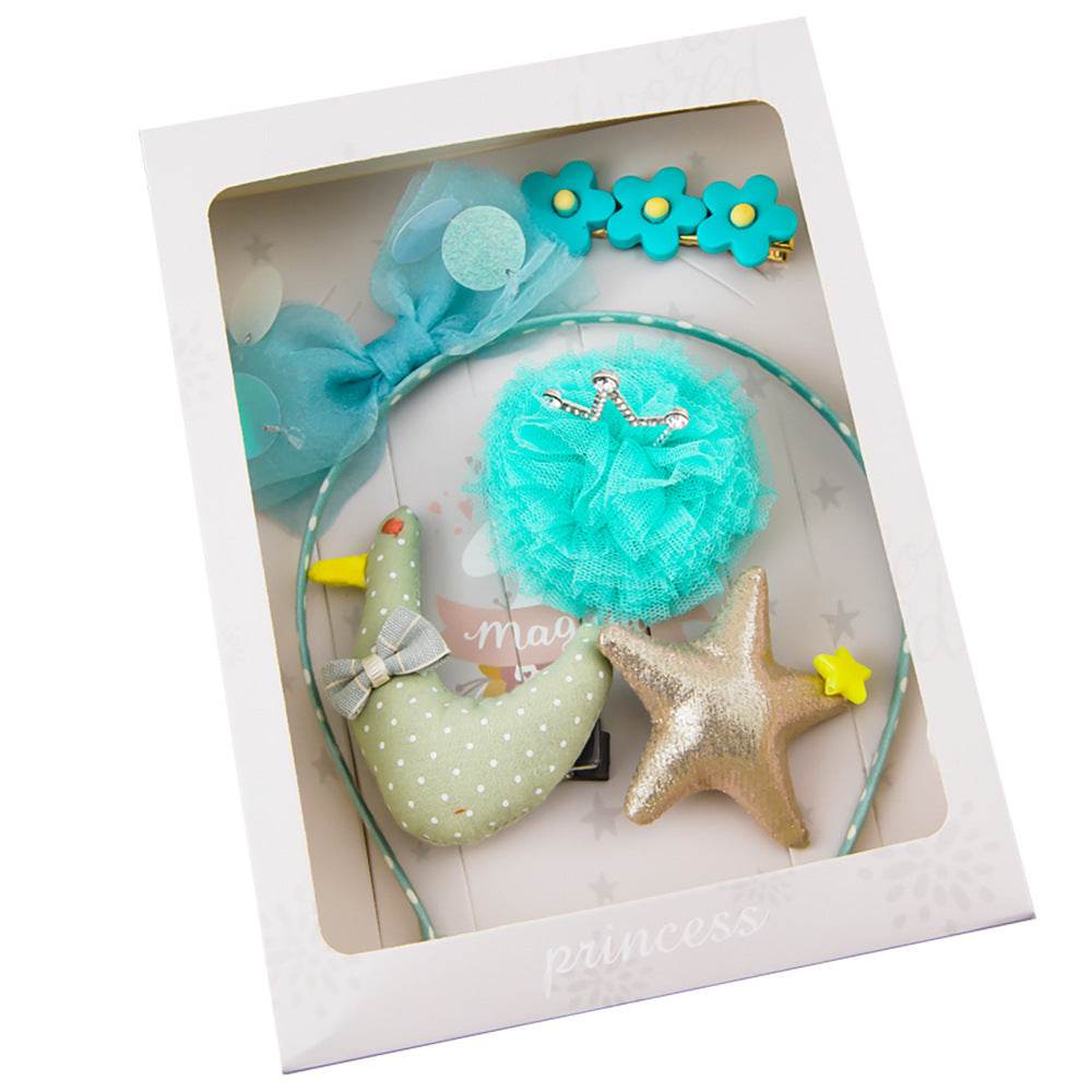Kid´s Hair Accessories-Handcrafted Hair Accessories Set - Pasha