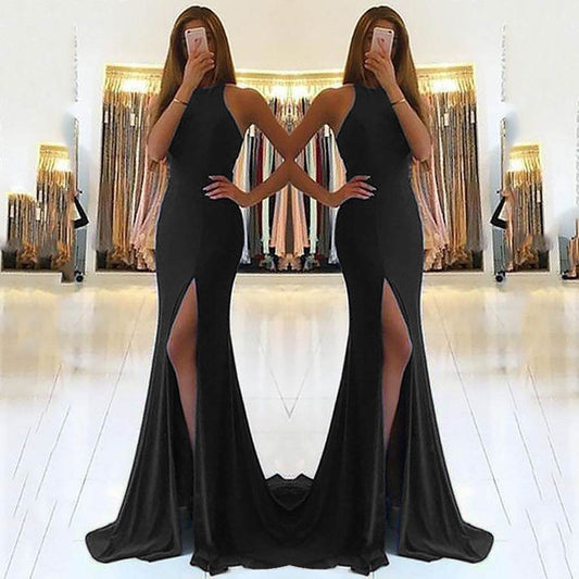 Elegant Long Evening Dress – Sexy & Brilliant - Pasha